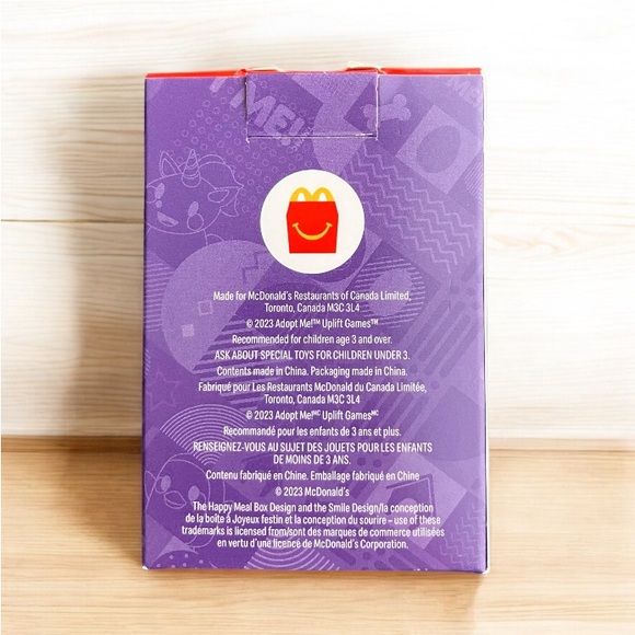 2/$20 NEW IN BOX McDonald's Happy Meal Adopt Me Uplift Games Crocodile Pet - Picture 4 of 4